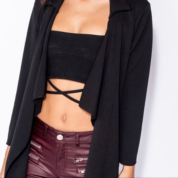 Waterfall Collar Jacket - Picture 2 of 5